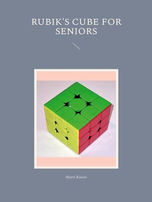 cover image of Rubik's Cube for Seniors